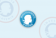 Visuel avec le logo Investissement avenir